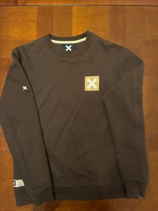 Sudadera Blue Banana Marrón Talla S