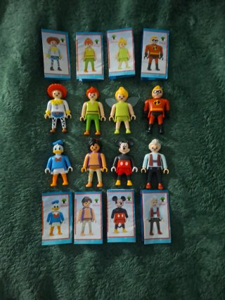Set de 8 Muñecos Kinder Disney