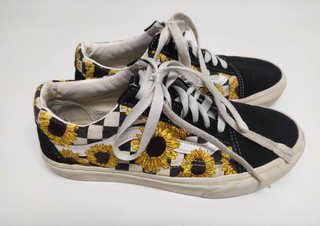 Zapatillas VANS con estampado de girasoles