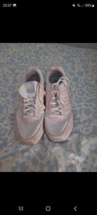 Zapatillas Adidas Rosa y Blanco