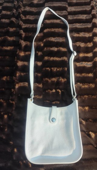 Bolso de Piel Blanco