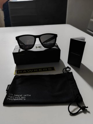 Gafas de Sol Polarizadas Hawkers Negras