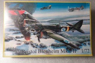 Maqueta Avión Bristol Blenheim Mk.I/IF 1/72