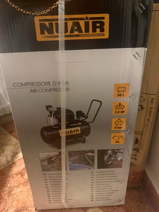 Compresor de aire Nuair 50L 2HP
