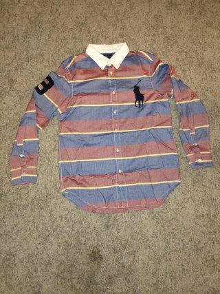 Camisa Polo Ralph Lauren Rayas