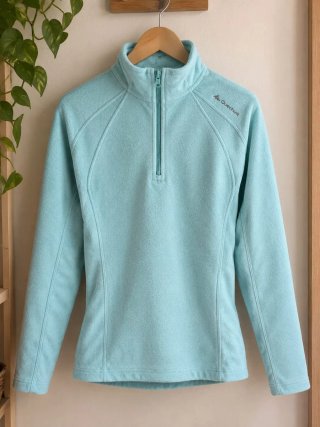 Forro Polar Quechua Turquesa Talla XL