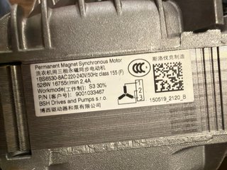 Motor Lavadora Siemens IQ 500