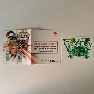 Puntos Pokemon Edicion Platino Nintendo DS