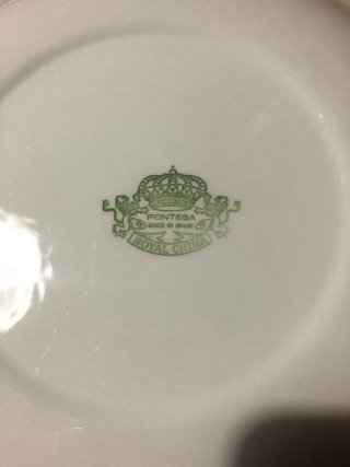 Platos Antiguos Pontesa Royal China