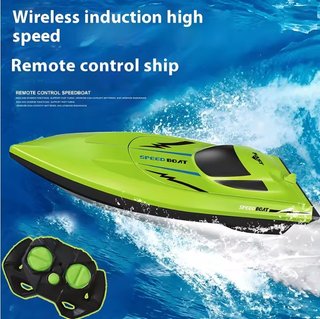 Mini barco por control remoto teledirigido