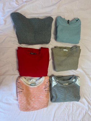 Lote de 6 Jerseys de Mujer
