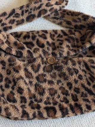 Bolso de Tela con Estampado Animal