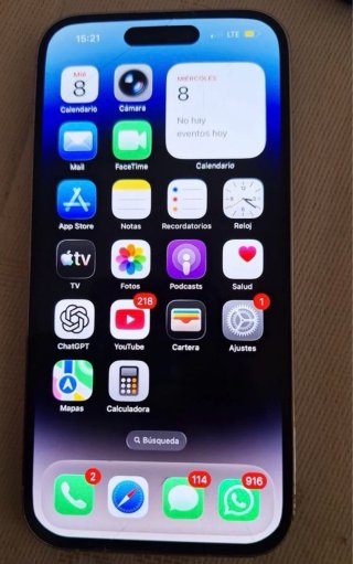 iPhone 14 Pro 128GB plateado