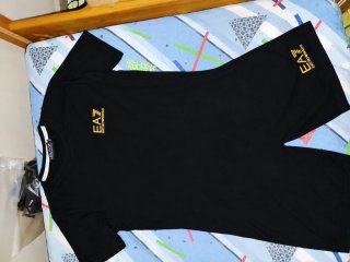 Camiseta EA7 Emporio Armani Negra