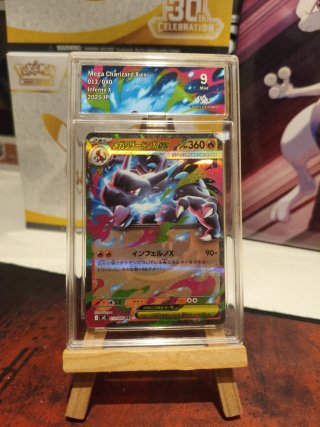Carta Pokémon Mega Charizard EX Collect Aura