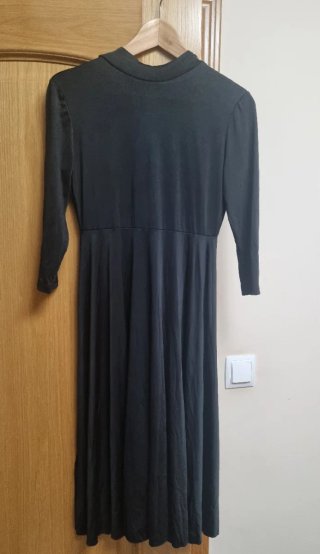 Vestido midi negro CELOP talla L