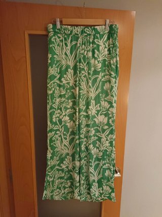 Pantalón Ancho Estampado Floral