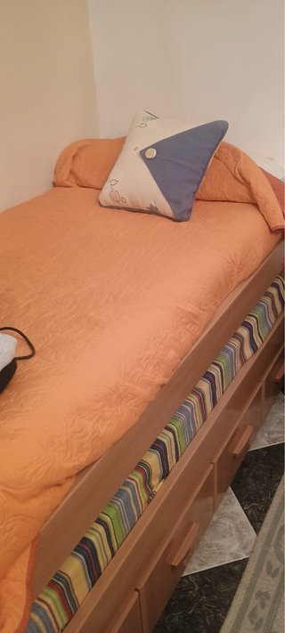 Cama nido con cajoneras