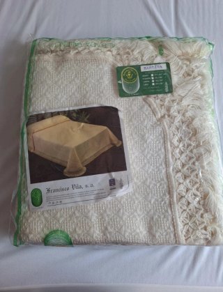 Colcha de Ganchillo para Cama Individual