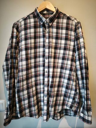 Camisa de cuadros Zara Man XL