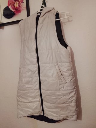 Chaleco acolchado reversible