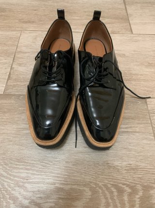 Zapatos Charol Plataforma Zara Trafaluc Talla 40