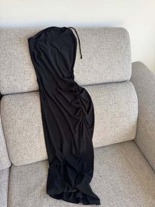Vestido largo negro