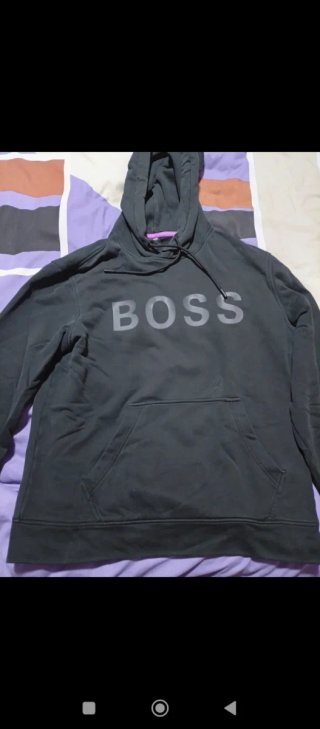 Sudadera Hugo Boss Negra
