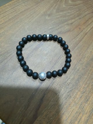 Pulsera Thomas Sabo de Cuentas Negras