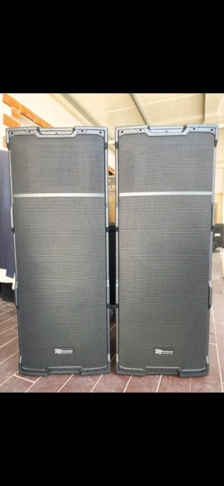 Altavoces Doble 15" 800W RMS