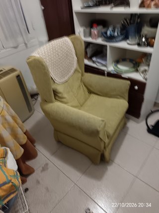 Sillón Mecedora Verde