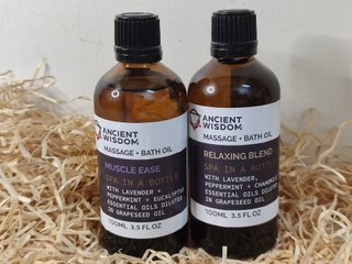 Aceite de masaje A ELEGIR (100 ml)