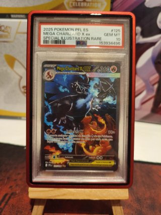 Carta Pokémon Mega Charizard X EX PSA 10