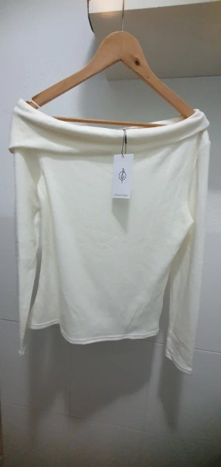 Jersey Stradivarius Blanco