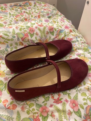 Bailarinas Pisamonas Granate Talla 39