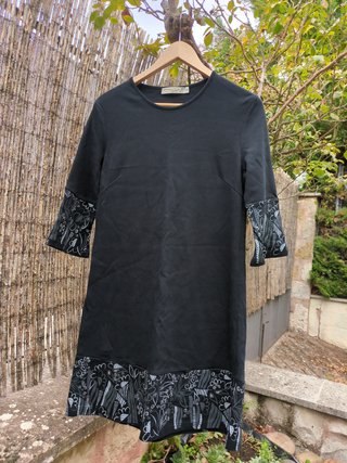 Vestido Comounaregadera Negro Talla XL