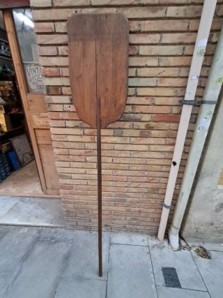 Pala de Hornero Antigua de Madera