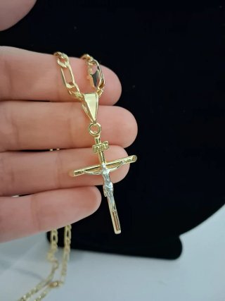 Cadena oro laminado