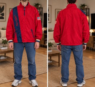 Chaqueta Levi's Vintage Roja y Azul
