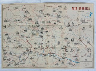 Mapa de Ermitas de la Alta Garrotxa