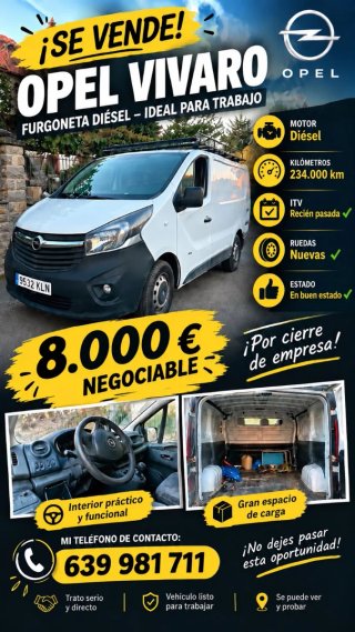 Opel Vivaro 2018