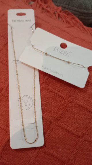 Conjunto de Collar y Pulsera