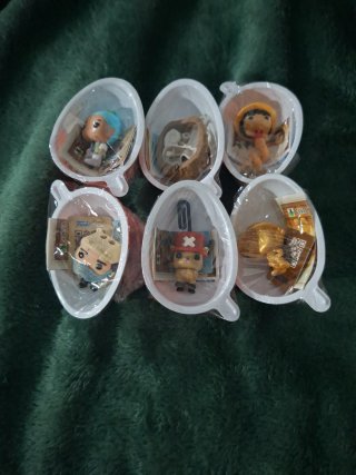 Set de 6 Figuras One Piece Kinder Joy