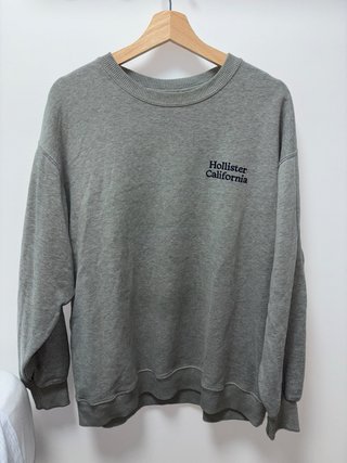 Sudadera Hollister California Gris