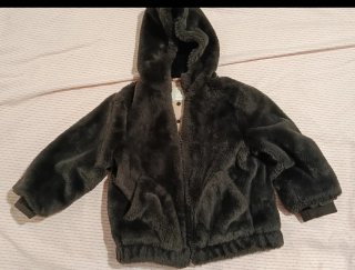 Sudadera de Pelo con Capucha para niña