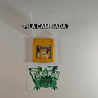 Pokemon Edicion Amarilla Nintendo Gameboy
