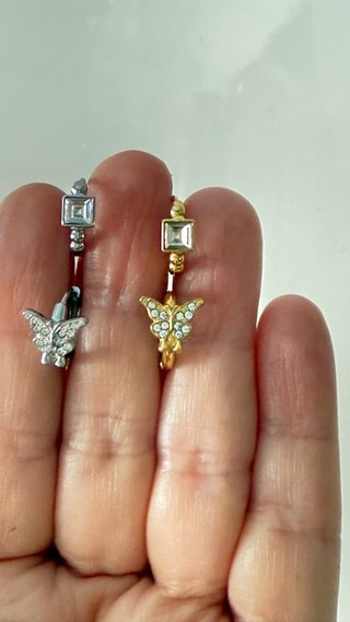 Pendientes acero inoxidable