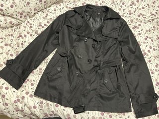 Trench Negro Corto