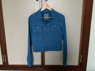 Chaqueta Vaquera Azul Corta Pull&Bear