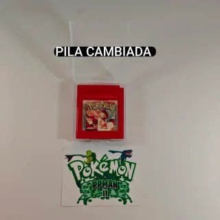 Pokémon Edición Roja Nintendo Gameboy